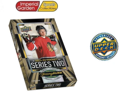2023-24 UD SERIES 2 HOCKEY HOBBY BOX  SEALED  -FREE SHIPPING IN CANADA - Image 1 of 4