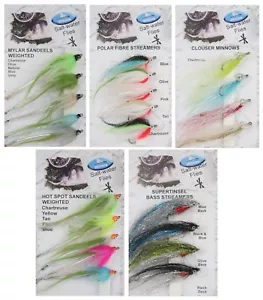 Dragon Tackle Saltwater Flies / Bass / Fly Fishing - Picture 1 of 6