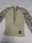 Potomac Field Gear Combat Shirt Small Long Sleeve Seal Military Camo USA