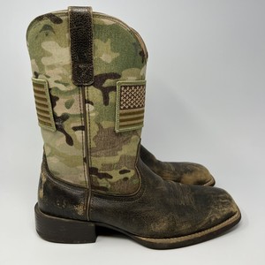 Ariat Camouflage Western Boots for Men 