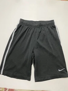 Nike Boy's Monster Mesh Training Shorts 589632 Dark Gray~Medium - Picture 1 of 8