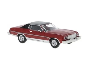 Brekina PKW Ford Gran Torino rot/schwarz 19732 - Bild 1 von 1