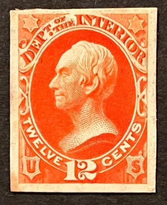 Travelstamps: US Stamps Scott #O20p4 Department of Int. Official Proof NGAI H - Image 1 of 4