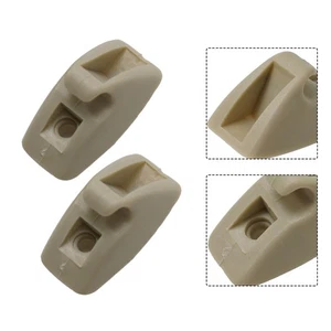 Easy Installation Beige Sun Visor Clip for MK1 Enhance Comfort Pack of 2 - Picture 1 of 12