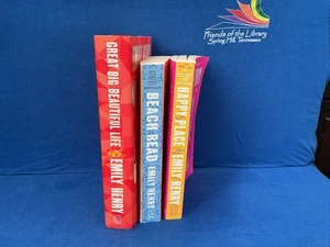 Lot of 3 - Contemporary Romance PB/HC, by Emily Henry, Happy Pace & Others - Picture 1 of 7