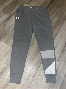 Under Armour Women's/Girls Gray Joggers Youth XL - Picture 1 of 3