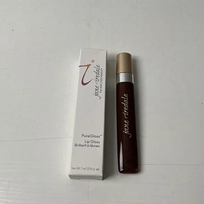 Brillo de labios JANE IREDALE Pure Gloss negro cereza 0,23 oz / 7 ml - NUEVO RARO Foto 1 de 4