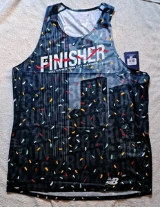 NUEVO New Balance 2022 Finisher New York City Marathon Hombre Grande Camiseta para Correr - Imagen 1 de 8
