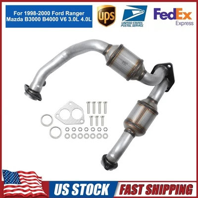 Catalytic Converter For 1998 1999 2000 Ford Ranger Mazda B3000 B4000 3.0L / 4.0L Foto 1 de 4