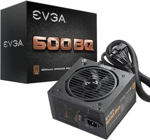Alimentation semi modulaire neuve EVGA 600BQ 110-BQ-0600-K1 80 Plus 600 W - Photo 1/1