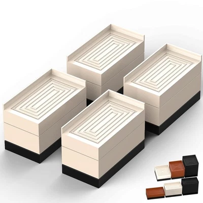 Elevadores para muebles, elevadores de cama/sofá/escritorio/mesa/pierna de silla/nevera a 1,5, 3 y 4... Foto 1 de 4