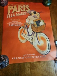 Bicicleta de arte rural Marshall Field’s Paris Flea Market - Imagen 1 de 3
