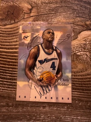 Kerry Kittles / Chris Webber - Autógrafos dobles - Cofirmantes del Topps Stadium Club  Foto 1 de 2