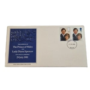 The Royal Wedding Post Office First Day Cover 22 July 1981 First Day of Issue - Picture 1 of 13