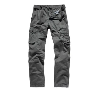 Men's Cotton twill Relax Fit Casual BELTED Cargo Pants Trousers ***DISCOUNTED*** - Picture 1 of 32