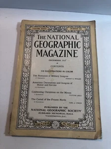 Vintage the National Geographic magazine December 1919 - Picture 1 of 12