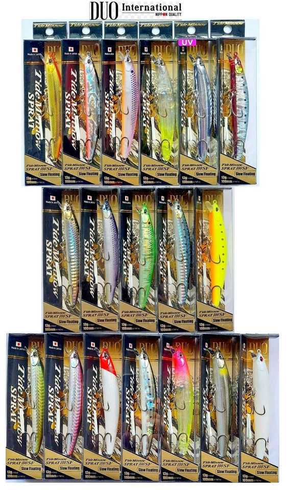 DUO Tide Minnow SPRAT 100 Sf Salzwasser Fischköder, Hard Bait , See Barsch, - Bild 1 von 3