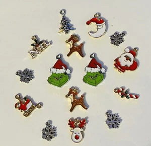 Juego de dijes de Navidad inspirados en el Grinch   - Imagen 1 de 2