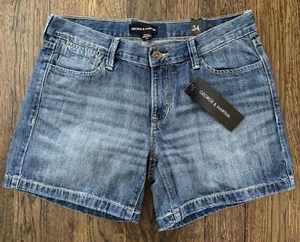 George & Martha pantaloncino jeans donna nuovo con etichetta taglia 34 blu chiaro denim Diane L4343 - Foto 1 di 15
