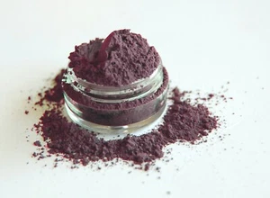 Mica-free Eggplant Eyeshadow & Eyeliner Natural Vegan Gentle Mineral Makeup - Picture 1 of 2