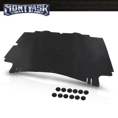 Almohadilla de aislamiento de capó apta para 02-08 Dodge Ram 1500/02-09 Ram 2500 3500 con clips Foto 1 de 4