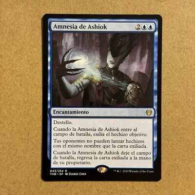 MTG ~ Ashiok's Erasure \ Amnesia de Ashiok ~ THB Theros Beyond Death ~ SPANISH - Image 1 of 4