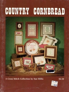Country Cornbread Cross Stitch Collection by Sue Hillis NOS - Picture 1 of 3
