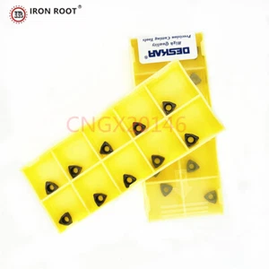 DESKAR 10P WCMX030208-SF LF6018 U Drill Insert CNC Lathe Tool for Quick Drilling - Picture 1 of 6