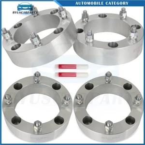 4 Pcs 2'' 4x156 ATV Wheel Spacers For 2017-2022 Polaris Ranger XP 1000 12x1.5 - Picture 1 of 7
