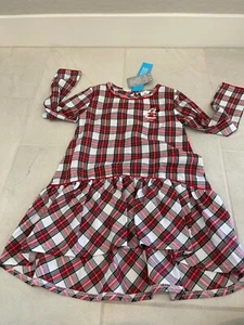 NWT Disney Christmas Minnie Mouse Girls Pajamas Nightgown SZ 4 - Picture 1 of 1