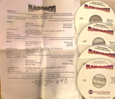 11/26/07 FLASHBACK TO 1984, 1974, MUSIC BIZ/BANDS, IN MY ROOM, R&R SOUL, FB NEWS - Image 1 of 4