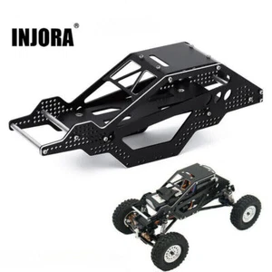 INJORA CNC Chassis Frame Body for 1/24 RC Car Crawler Axial SCX24 Upgrade Part - Picture 1 of 9