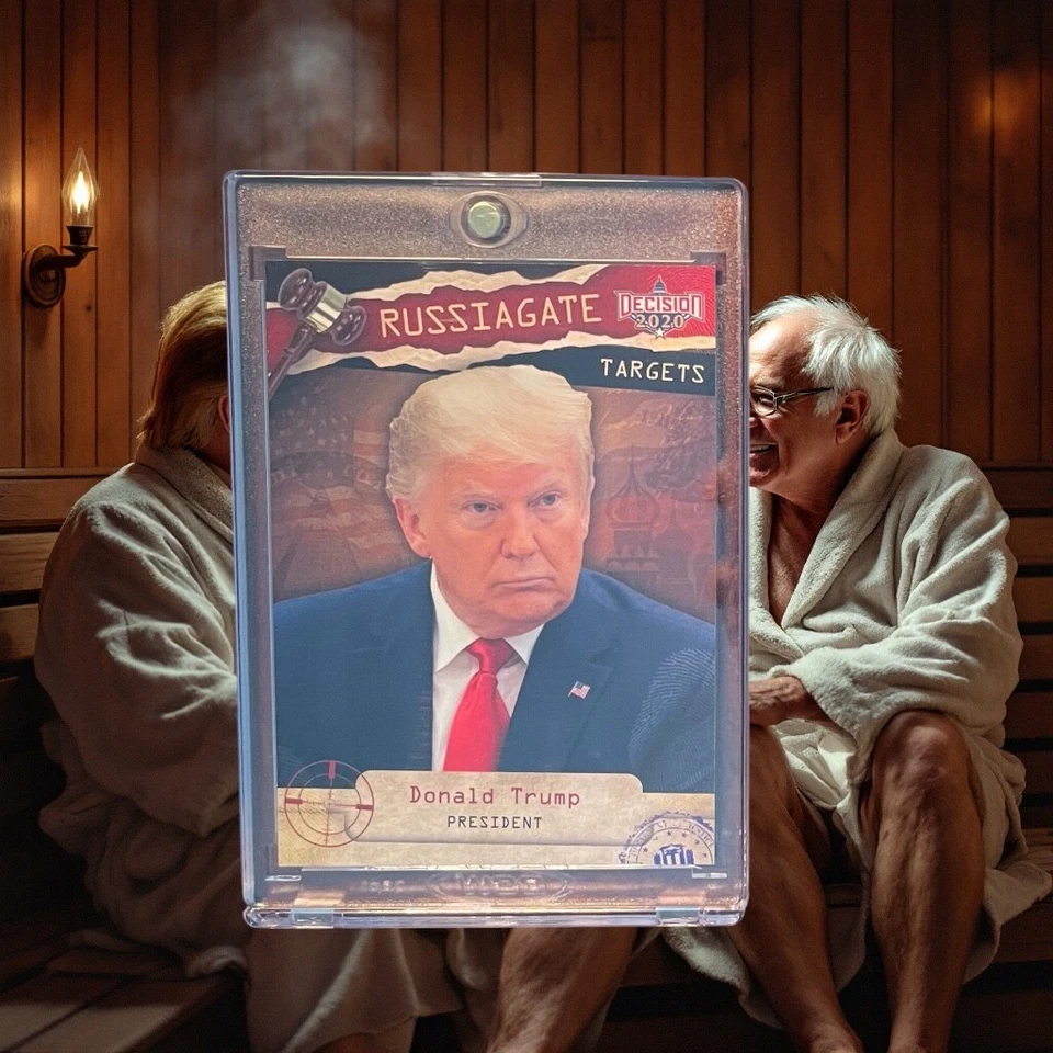 2020 DECISION DONALD TRUMP RUSSIAGATE RG1 SCARCE! TRUMP 2024! - Image 1 of 2