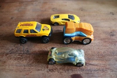 lot de 4 voitures MAJORETTE dont vehicule PINDER MARVEL LAMBORGHINI AVENTADOR - Photo 1/4