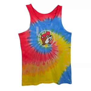 Camiseta sin mangas unisex Tie-Dye de Buc-ee's, 100 % algodón, cómoda y elegante - Imagen 1 de 8