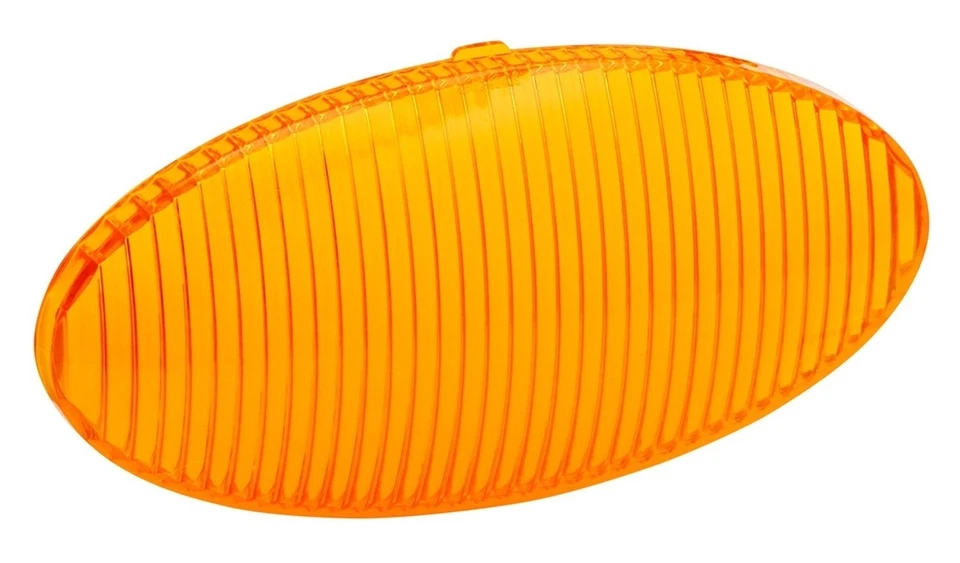 Lente de luz de porche Bargman 30-79-024 - Repuesto - Para serie 79 - Ovalada - Ámbar Foto 1 de 1