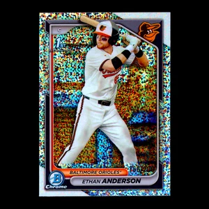 2024 Bowman Chrome Draft Ethan Anderson 1st Sparkle Refractor Orioles RC /200 - Picture 1 of 1