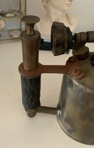 Red Vintage Metal Oxyacetylene Torch For Blacksmith Collection - Picture 1 of 10