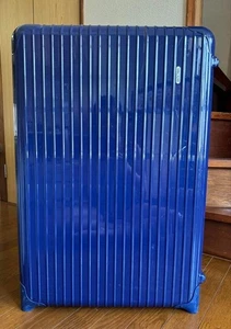 Rimowa Salsa 104L Blue 2-wheels Carry Case Suitcase - Picture 1 of 14