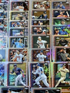 2025 Topps Chrome (LOT 42) TOPPS LOGOFRACTOR Fanatics Parallel Rookie Vets Volpe - Picture 1 of 11