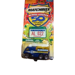 Matchbox 50th Birthday Series Alabama Airport Fire Pumper #022 Diecast 1:64 New - Picture 1 of 8