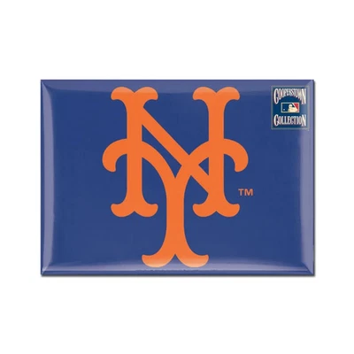 DOS (2) IMANES METÁLICOS NEW YORK METS, 2,5" X 3,5" DE WINCRAFT Foto 1 de 2