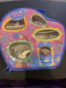 Littlest Pet Shop LPS Carrying Vinyl Zip Travel Case / Blue Storage Hasbro - Picture 1 of 4