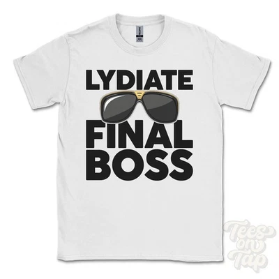 CAMISETA LYDIATE FINAL BOSS Divertida Regalo Navidad Inglaterra Ibiza Parodia - Imagen 1 de 2