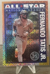 2025 Topps Series 2 Fernando Tatis Jr. All Star 35th Mojo Refractor Padres - Bild 1 von 2