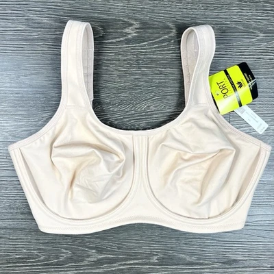 Sujetador deportivo Wacoal Simone con aros cobertura completa talla 36DDD arena entrenamiento soporte Foto 1 de 4