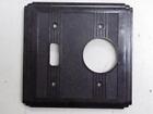 classic electric replacement bakelite face plate for single power point,64B-1B