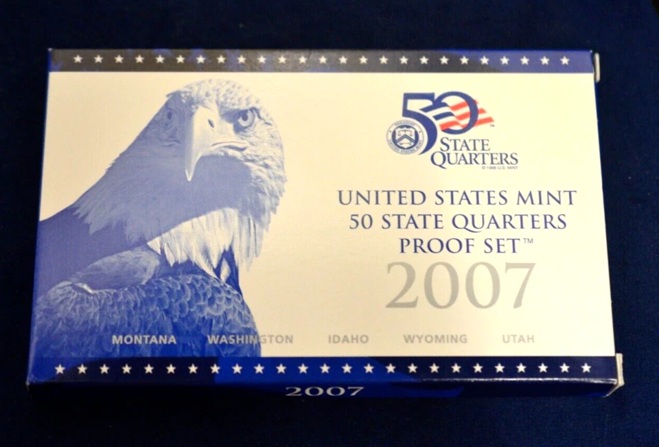 2007-S US 50 State Quarter Proof Set in OGP - Image 1 of 1