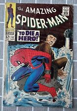 The Amazing Spider Man #52 J. Jonah Jameson, 1st App Of Joe Robertson Fine+ 1967