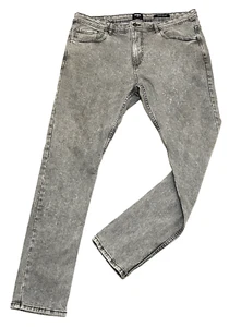 Cotton On Men's Pale Grey Denim Jean Super Skinny Size 38 - Picture 1 of 8